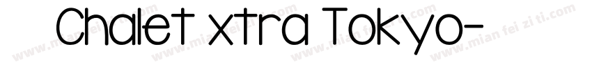 LEGOChaletExtra Tokyo字体转换